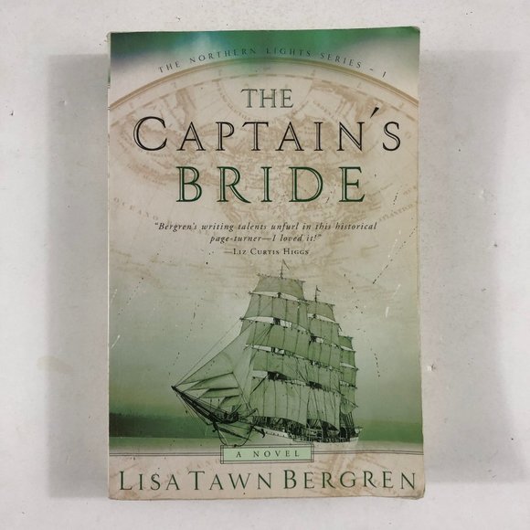 The Captains Bride by Lisa Tawn Bergren 1998 Paperback Book Novel Water Brook - Picture 1 of 4